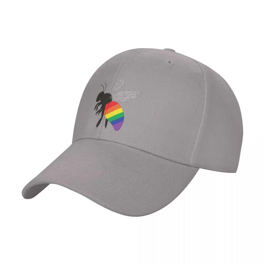 pride bee LGBTQ flag Baseball Cap summer hat custom Hat Snap Back Hat Male Womens