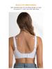 Wire-Free Seamless Bra: Enhances Bust, Smooths Underarm, Anti-Sag, Mesh Design, Plus Size