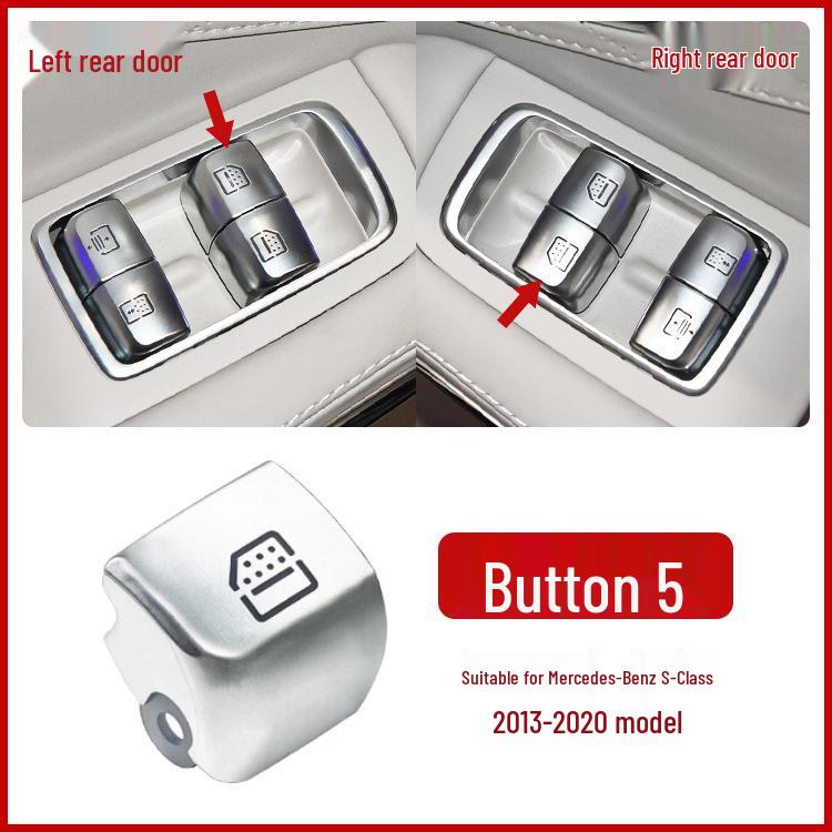 

Compatible Switch Button for Mercedes-Benz Maybach S-Class W222 Window Glass Lifter (Part 2229056800)