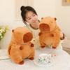 Warmer Hand Winter Pillow Capybara Plush Toy Cute Cartoon Girl Birthday Gift