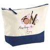 Makeup Bag - PLANETEE - Emy's Makeup - Large Size - Cotton - Custom HD Print