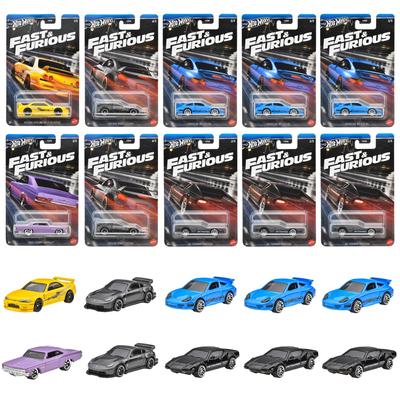Hot Wheels Fast Furious Tema Variedade Corrida Veículo Brinquedos Mini Caixa de Vendido em Idades 3 e Acima & - Carros, 10, Caixa, 986G-HNR88
