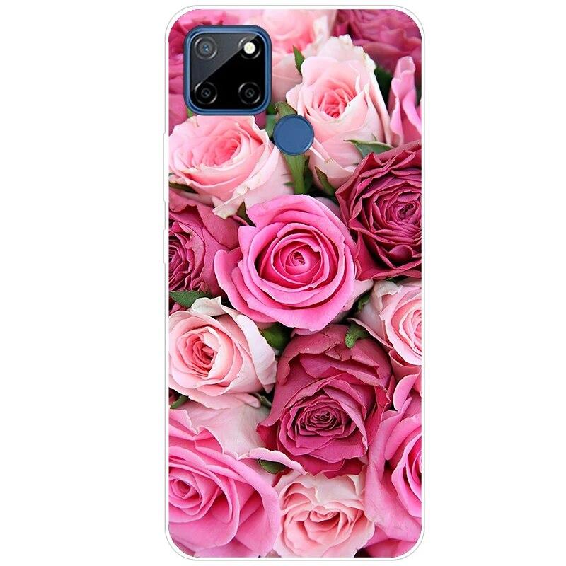 Чехол для Realme 7i RMX2193, 6,5 дюйма, силиконовый мягкий чехол из ТПУ для OPPO Realme C12, чехол для телефона, задняя крышка Realme7i RMX2103, Fundas