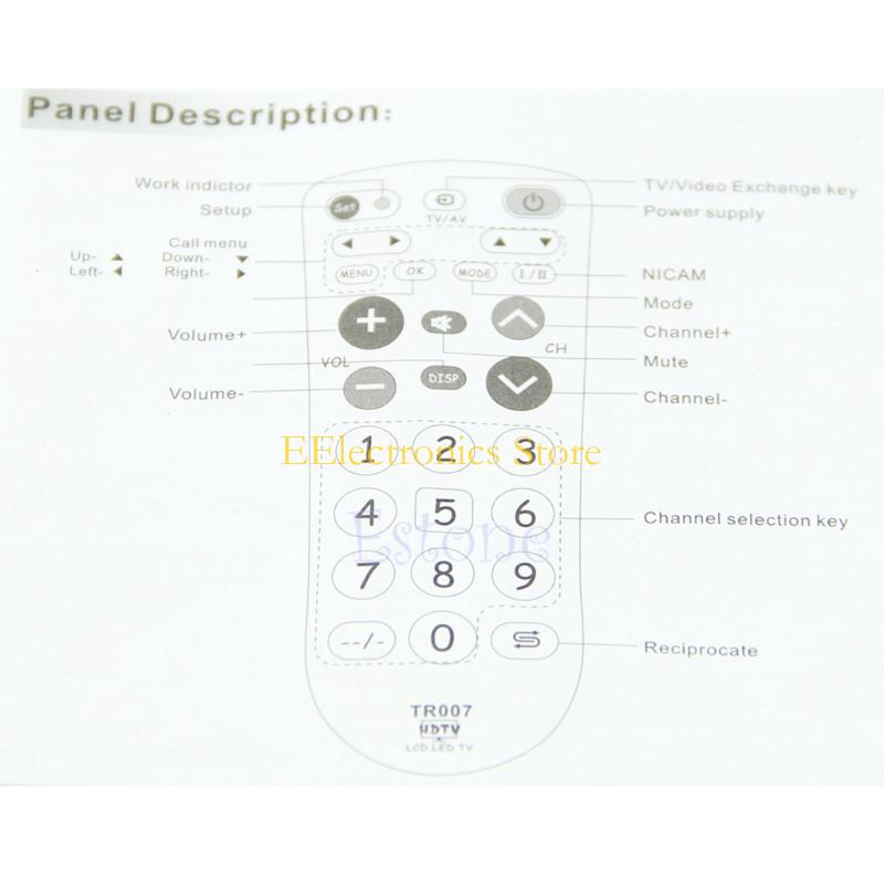 B03C Remote Control for Smart Memory Capacity Most Advanced Programme Design CN