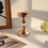 Nordic Gold Candlestick Decor - Simple Luxury for Weddings & Home Dining Table