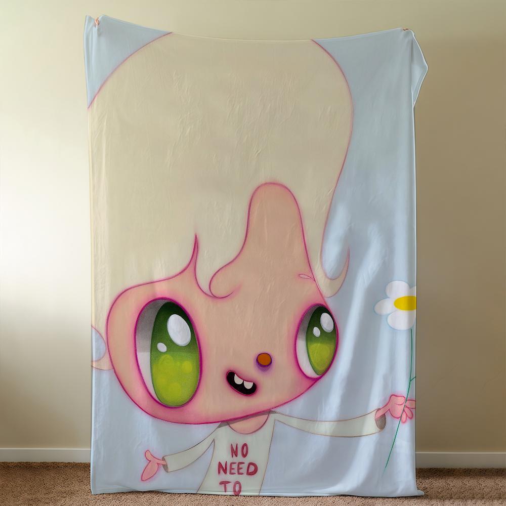 J-JavierS-ES C-CallejaS-ES Art Blanket Throw Super Cosy Plush Living Room Sofa Couch Childish Birthday Gifts