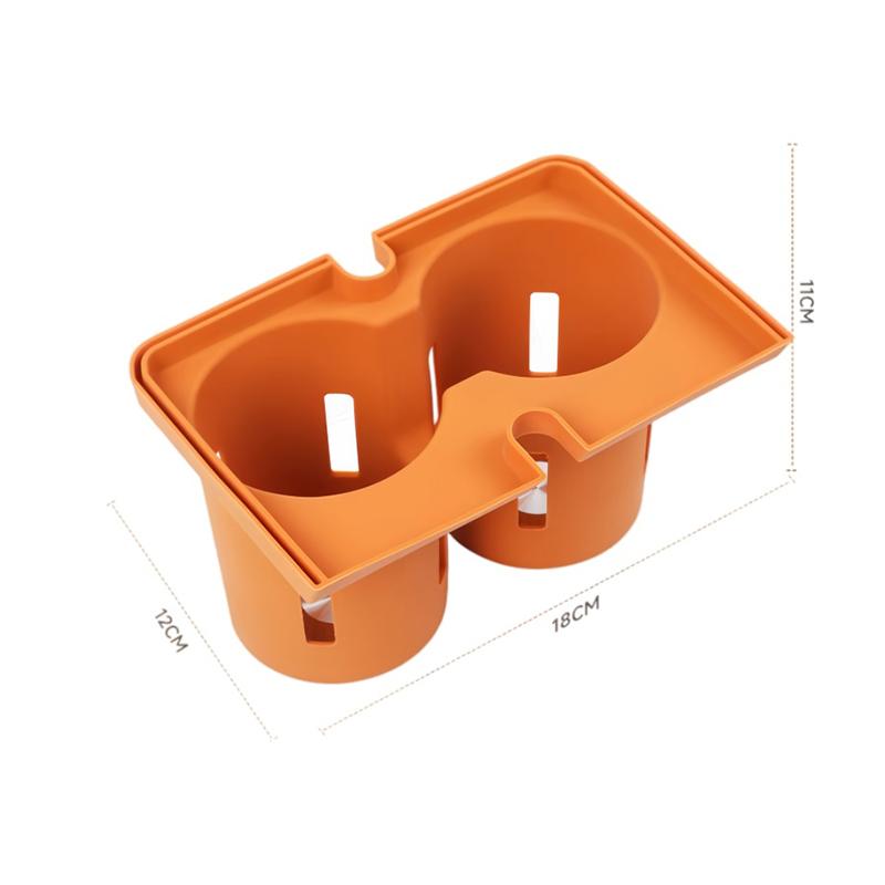 BGC1 Car Water Cup Holder Silicone Pad Fit for Haval H9 2024 Car Water Cup Holder Liquid Silicone Protective Pad Interior Accessories коричневый