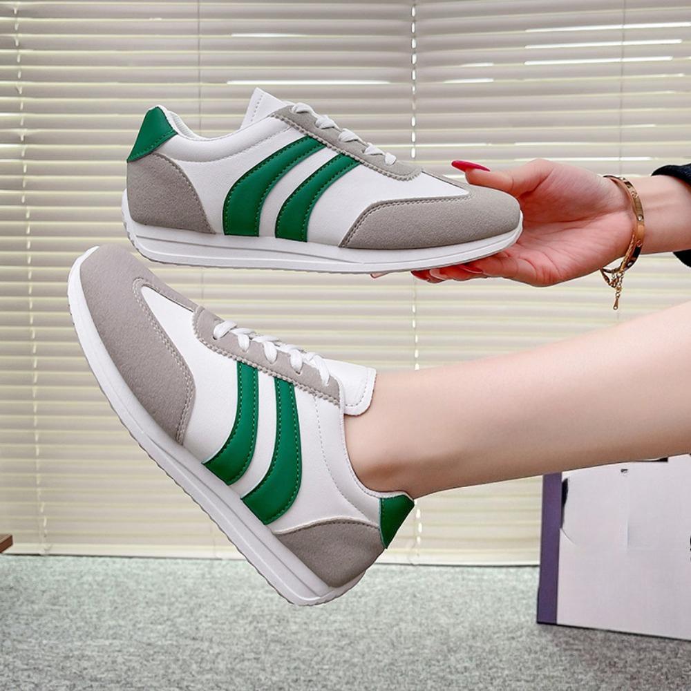 Fashion Women's Sporty Breathable Versatile Flat Shoes Spring Autumn New Style Soft Bottom Board Shoes Casual Shoes size 36-43