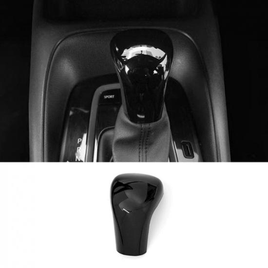 ABS Bright black Gear Shift Knob Cover Trim For Toyota Corolla -2026