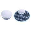 3 Piece Set of Salad Tableware Fruit Snack Plate Bowl and Cup Set Salad Tableware