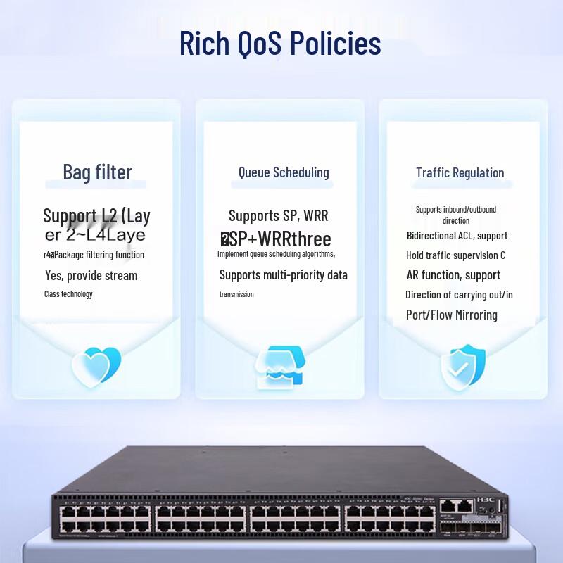 H3C S5560S-52S-EI Layer 3 Managed Enterprise Switch