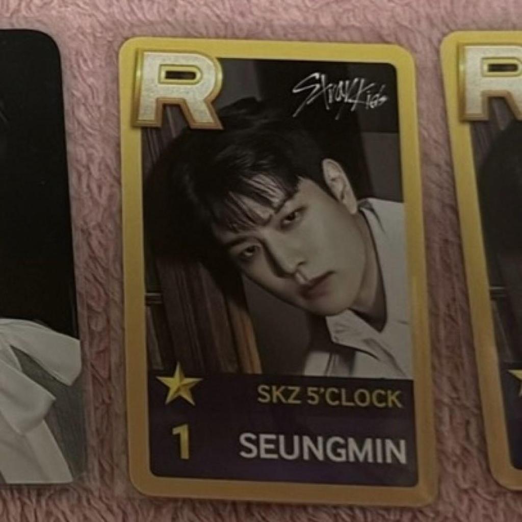 [USED] Stray Kids Seungmin Superstar SSJYP Trading Card