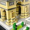 Knew Built LED Arc de Triomphe Micro Mini Building Blocks Toys Illuminating Paris Landmark Model Perfect for Home Office Dcor