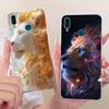 For Huawei Y9 2019 Case JKM-LX1 JKM-LX2 New Flowers Butterfly Painted Cover Soft Silicone Case For Huawei Y9s Y 9 s Y9 2019 Bags