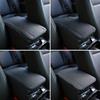 Universal Car Interior Center Console Armrest Pad PU Leather Auto Armrest Console Cover Box Mat Auto Armrests Storage Box Mats