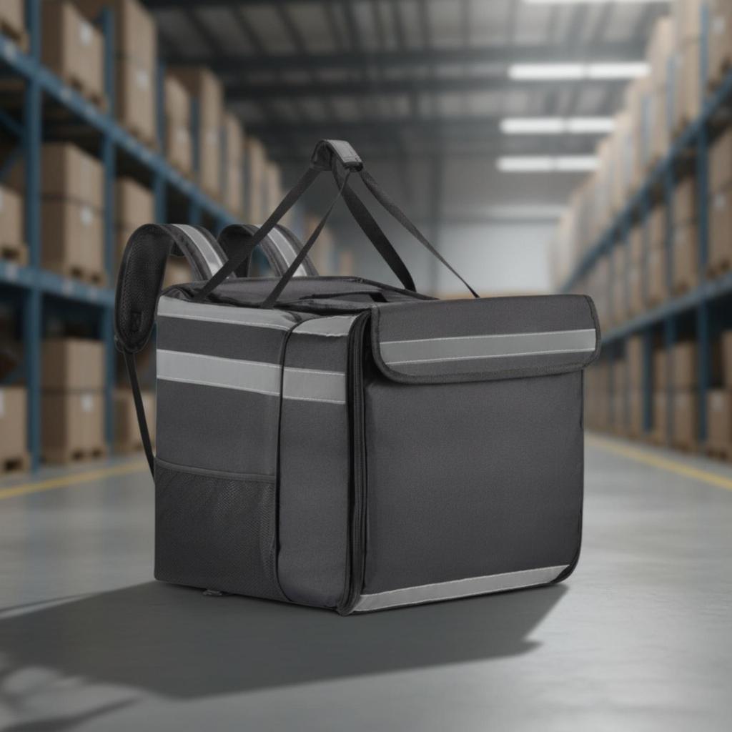Zaino termico per alimenti Borsa strutturata leggera per il mercato