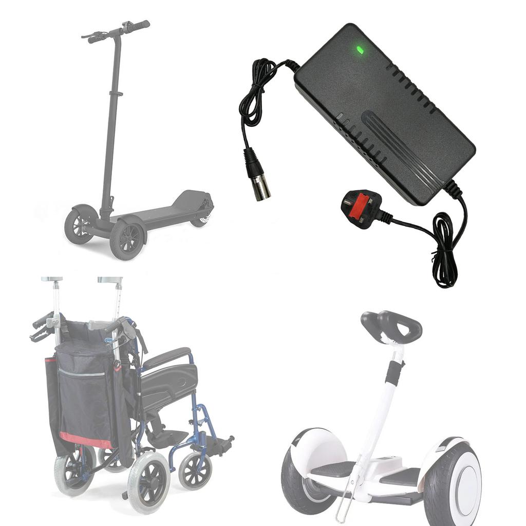 24V 5A Charger for Electric Wheelchair and Hoverboard Electric Bike Charger Professional 24V Electric Scooter Charger