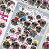56 Pcs Sad Hamster Meme Room Decor Wall Art Stickers Papel Tapiz Pared Adhesivo Pegatinas De Pared Impermeable Cozinha Bookmark
