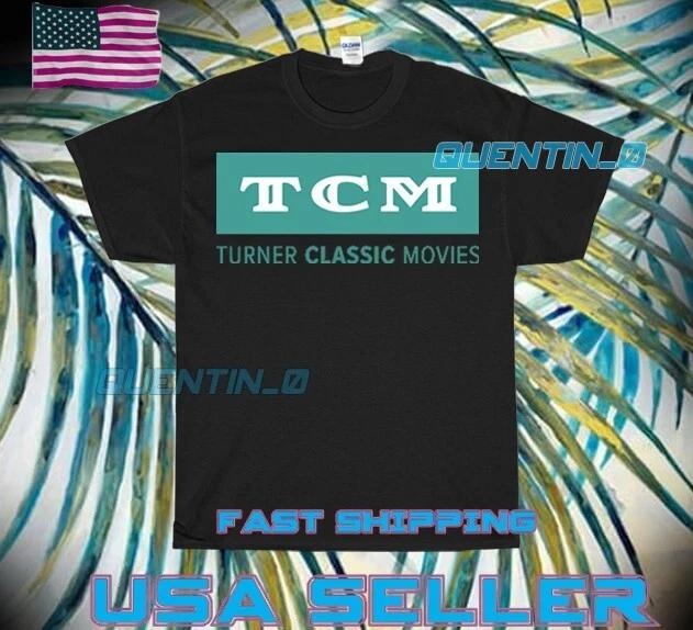 NEW Shirt TCM CLASSICS MOVIE TURNER GREEN LOGO T-Shirt FUNNY UNISEX SIZE S-5XL M
