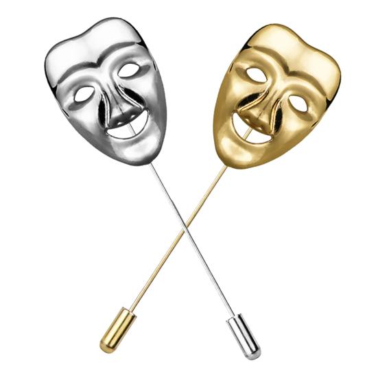 Brosche Pin Revers Anzug Kleid Pullover Dekor Kreativer Mann Legierung Party Hochzeit