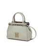 Daks Womens Accessories [New Dd Amber] Mint Python Color Block Leather Tote Bag S Dcba4F092T1