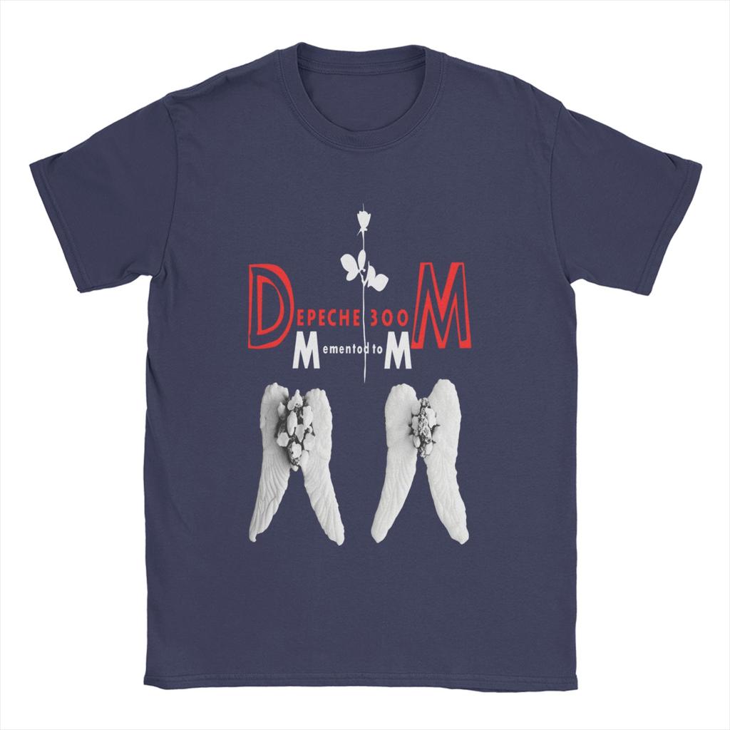 Electronic Rock Depeche Cool Mode T-Shirt Summer Hip Hop T Shirts Adult Cotton Crewneck Clothing Short Sleeve Streetwear Tops