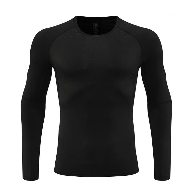 2024 Autumn Men's & Children's Long Sleeve Quick-Dry Compression Sports Top