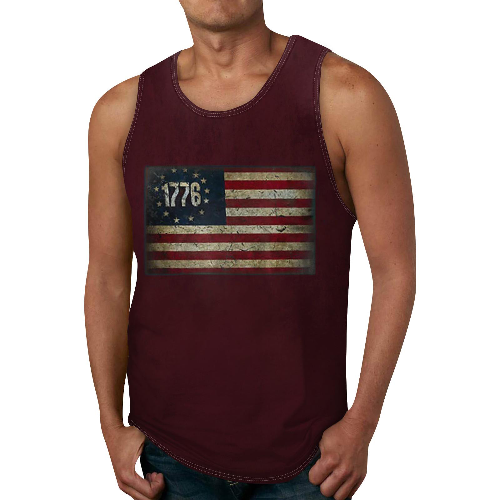 

Мужская летняя пляжная майка для серфинга, большой размер, повседневный дышащий топ без рукавов, свободная майка с принтом, мужская рубашка XXL винный