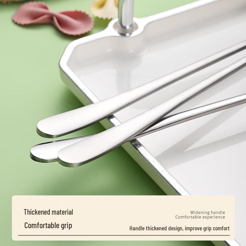 304 Stainless Steel Long Handle Tulip Spoon Set