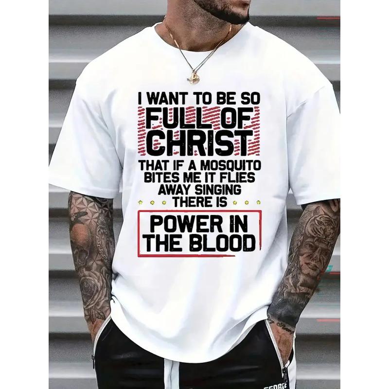 Europäische Größen Herren T-Shirt Bequem Rundhals Lässig Kurzarm Weiches Atmungsaktives Oberteil Herren Sommer Frühling Streetwear Trendiger Buchstabendruck T-Shirt