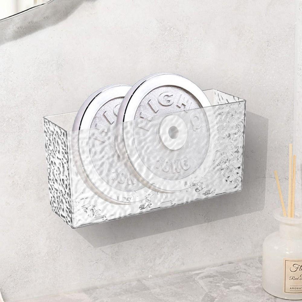 No Drill Makeup Organizer Wall Mount Versatile Storage Box Shower Storage Rack Holder  for Bathroom