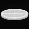 Resin Tray Molds Fish Scale Shape Design Easily Demold Repeated Use Soft DIY Resin Tray Molds for Jewelry Storage Dishes
