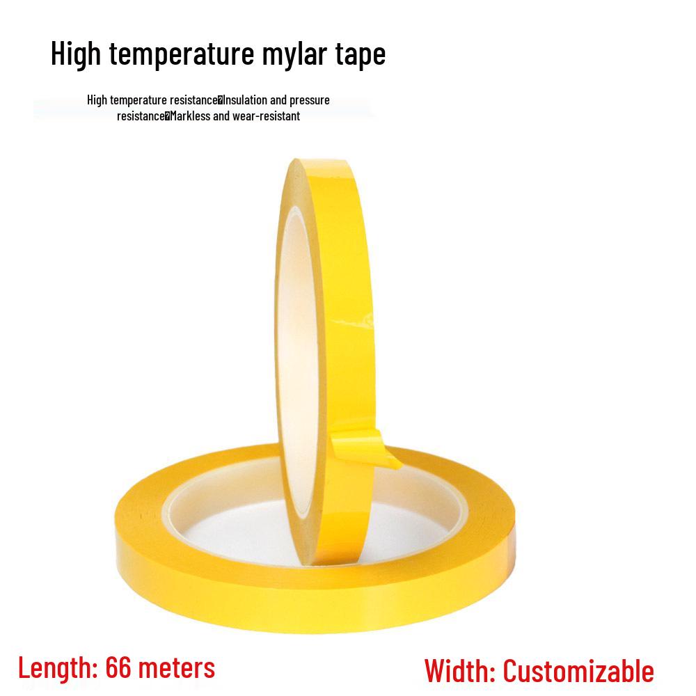 Colorful High-Temperature Mylar Insulation Tape for Electronics | Red, White, Blue, Green, Black, Yellow