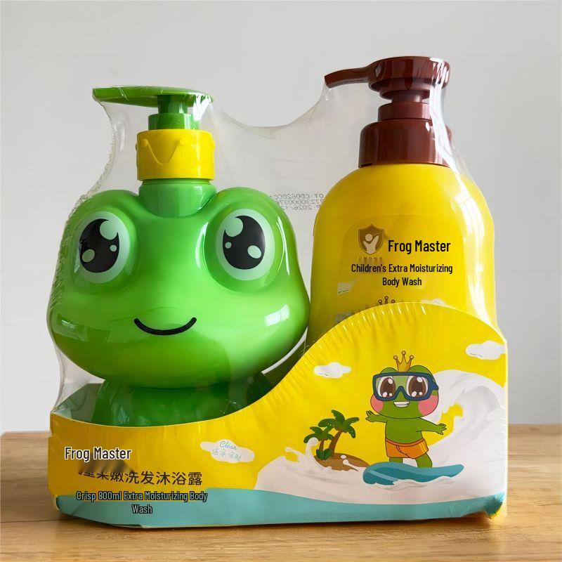 Frog Prince Kids Gentle 2-in-1 Shampoo & Body Wash Set