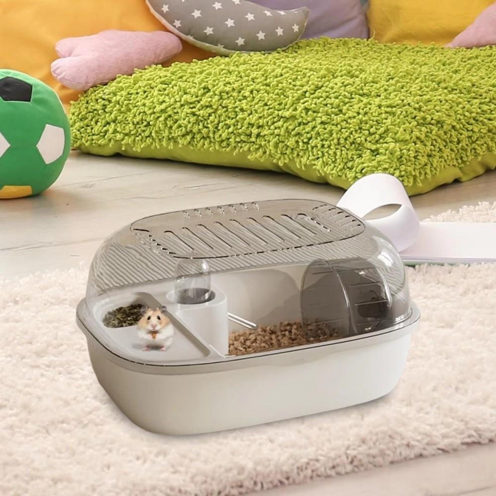 Breathable Hamster Cage Double Layer Hamster Villa Multi-functions Small Animal Carrier  Pet Travel