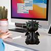 Dragon Duck Figurine Middle Finger Dragon Statue Desk Buddy Sassy Flip-off Duck Dragon Prank Gift