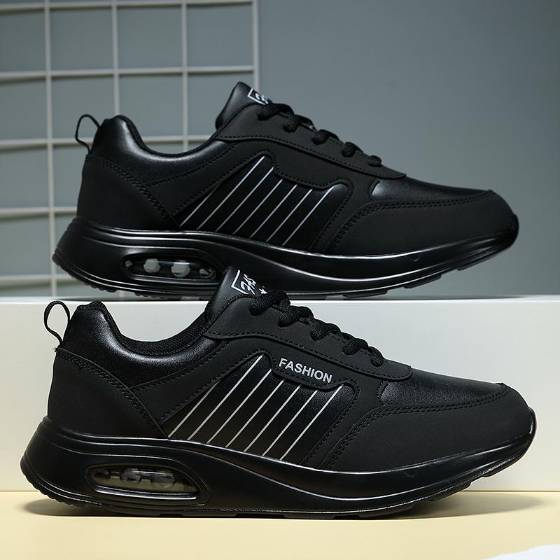 Høy Kvalitet Vanntette Høst Løpesko Dame Lær Sklisikre Fritidssko Damer Lettvekts Fitness Gåsko