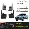 Isuzu D-MAX Mud Flaps (2012-2026) for Two-Door & Four-Door Models