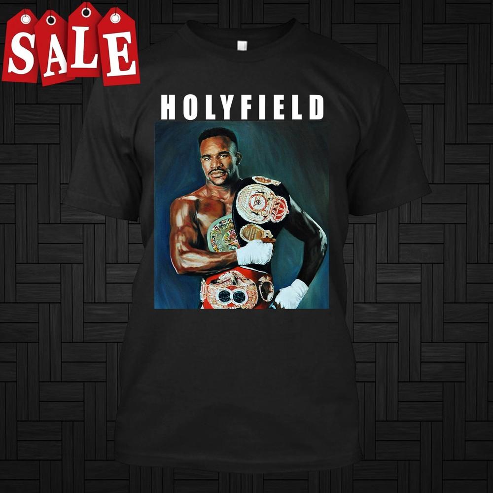Evander Holyfield Short Sleeve Unisex All Size Unisex T-Shirt XL