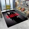 Tappeto Scarface 3D Classico Film Tony Tappeto per Casa Soggiorno Camera da Letto Divano Zerbino Decorazioni, Tappeto Area Giochi Bambini Tappetino Antiscivolo