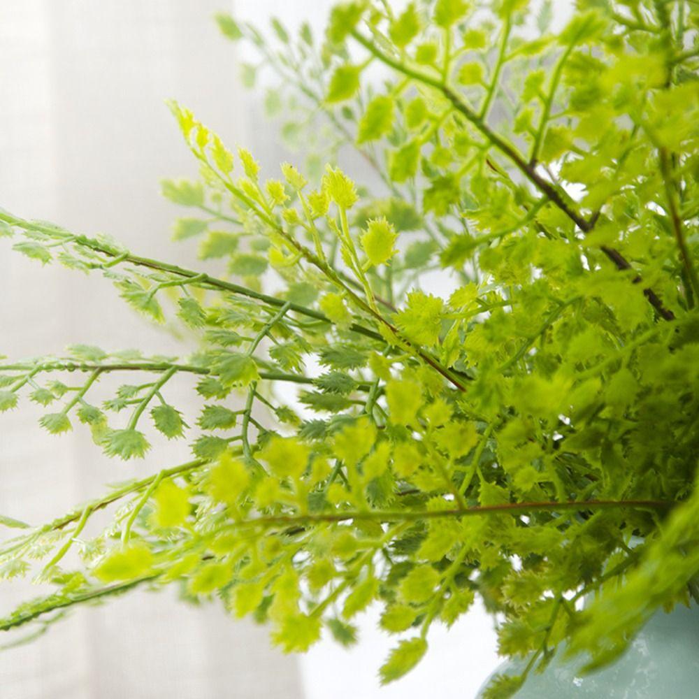 Real Touch Simulation Ginkgo Leaf Handmade Fake Plant Home Garden Decor