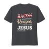 Mens Bacon Another Reason I Know Jesus Loves Me Food T Shirt Black X Large Vintage Washed Breathable Soft Versatile Stretched