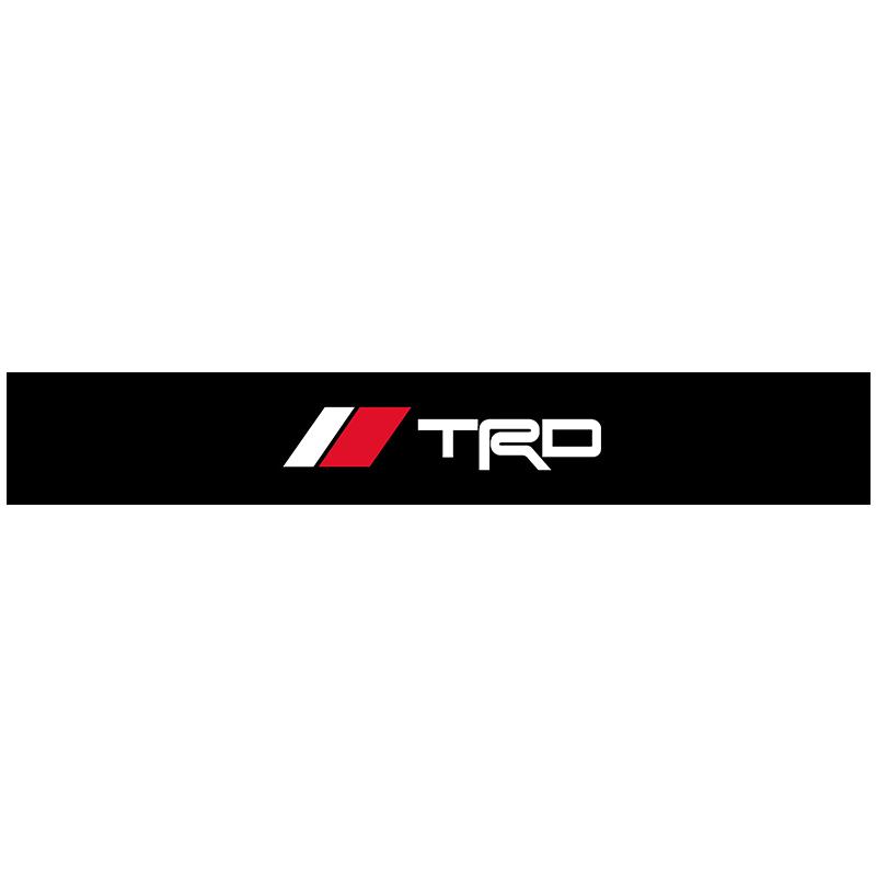 1Pcs Car Windshield Sticker Fashion Sport Decals Decoration Sticker for Toyota TRD GR RAV4 Levin Reiz Corolla Chr Camry Racing