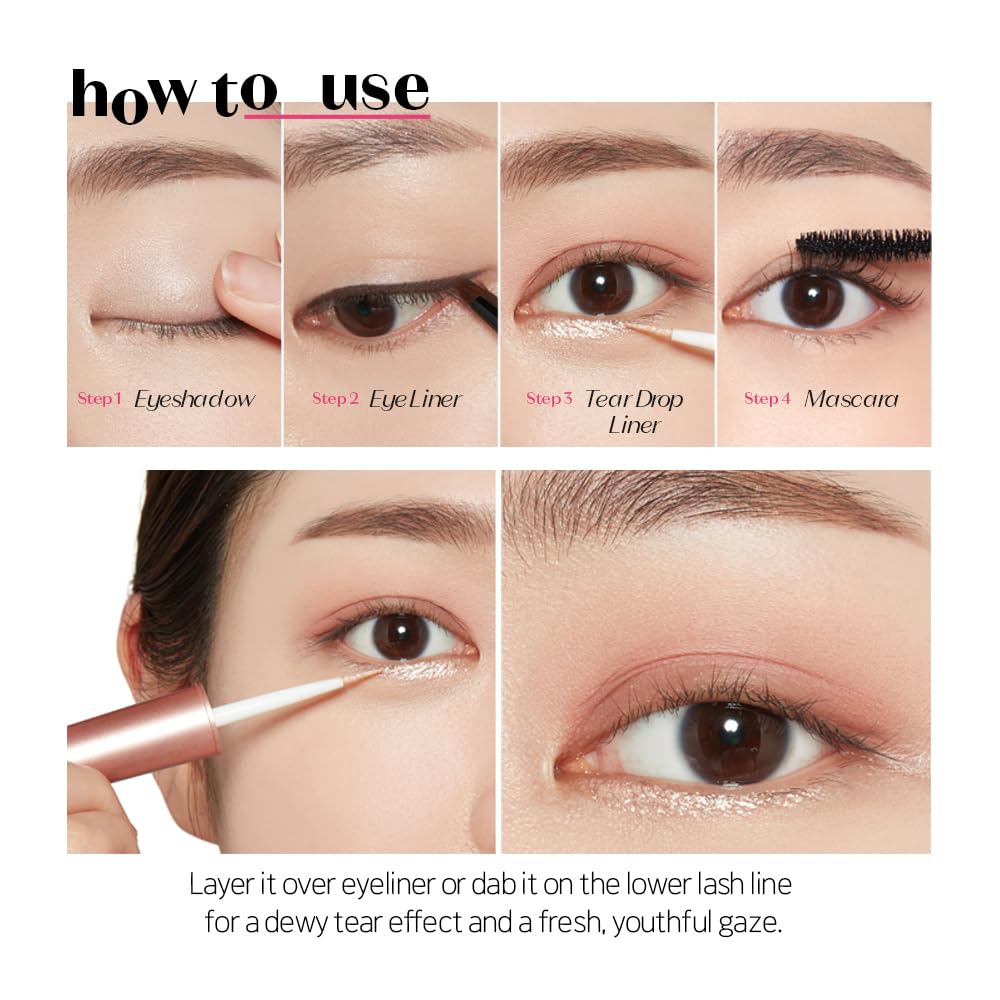 Etude HOUSE Teardrop Eyeliner 4 No. (Sun Gold)