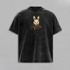 Anime My Hero Academia Mirko Graphic T Shirt Men Women Washed Cotton Tshirts Vintage Casual Clothing Harajuku Summer T-shirt