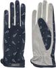 DUNLOP Tennis Gloves No Holes On Palm No Size S (Full Finger, Side, Belt) - Navy, (TGG0661W)