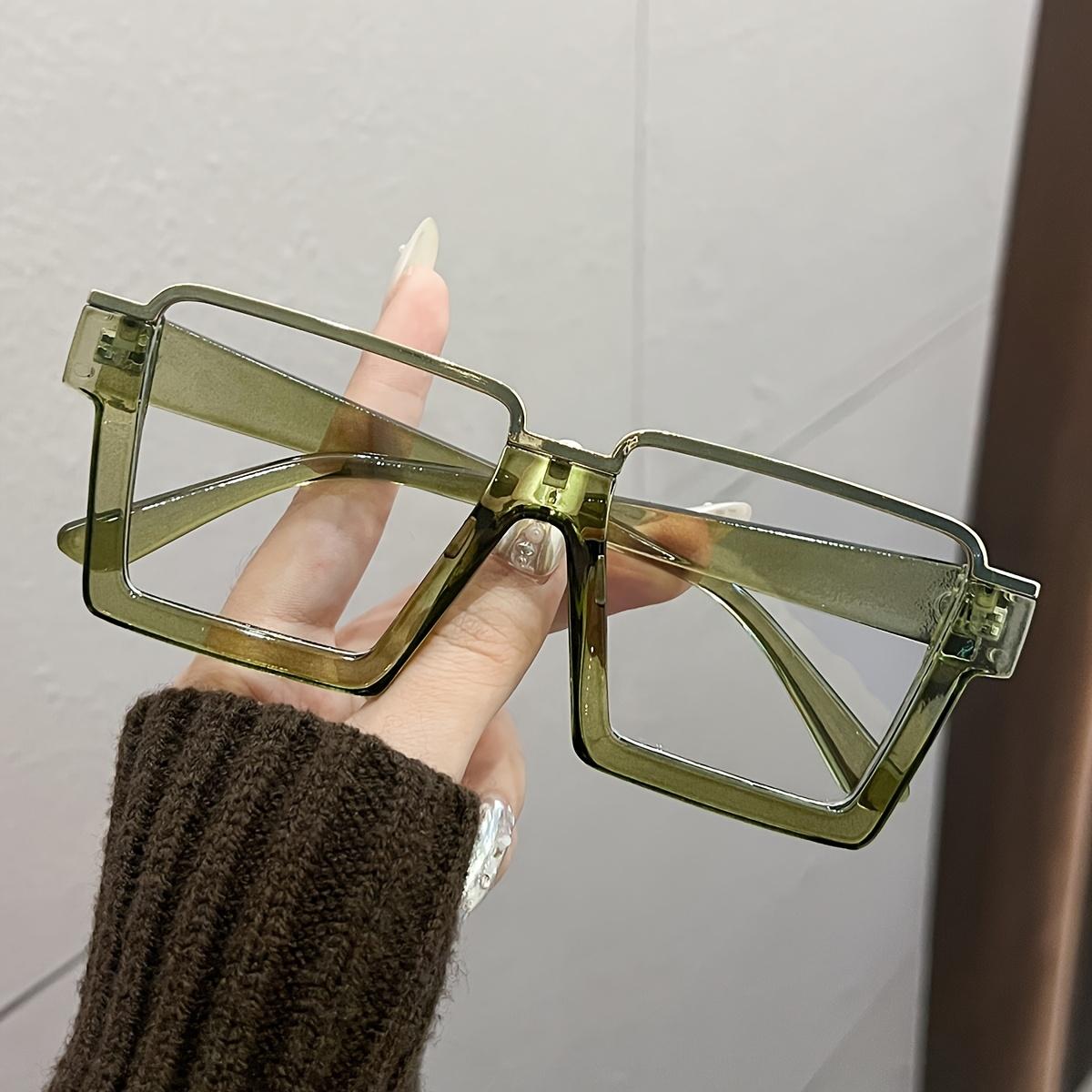 

Quality 1pc Men s s and Ladies s One-piece Retro Stylish Glasses Y2K Suitable for Party Festival Dressing Accessories