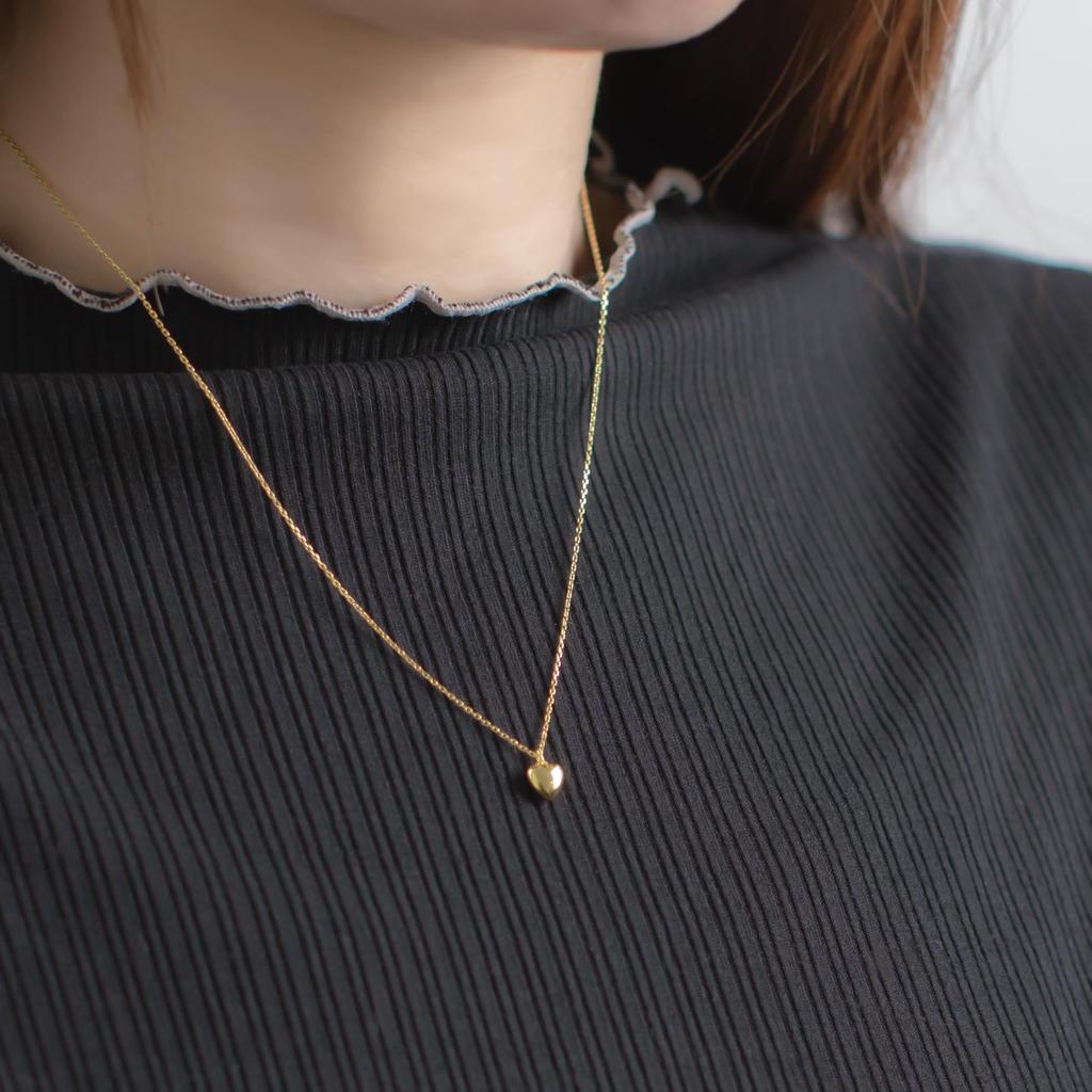 [Bloom] Offizielle Damen-Halskette, Silber mit Gelbgold-Beschichtung, Herz-Motiv 0772-4662-0019-0000