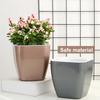 Flower Pot Self Watering Heat Resistant PP Automatic Draining System Planter Household Supplies
