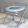 Elderly & Pregnant Mobility Aid Commode Chairs & Toilet Risers